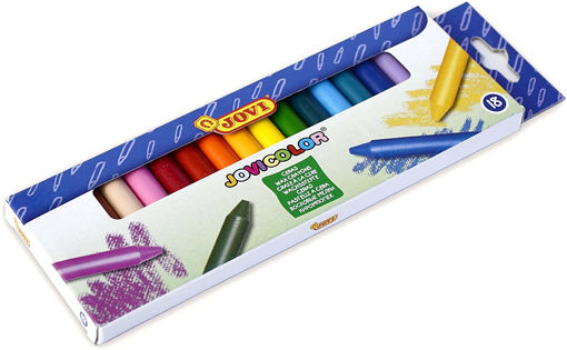 Picture of JOVI CRAYONS WAX THICK X 18